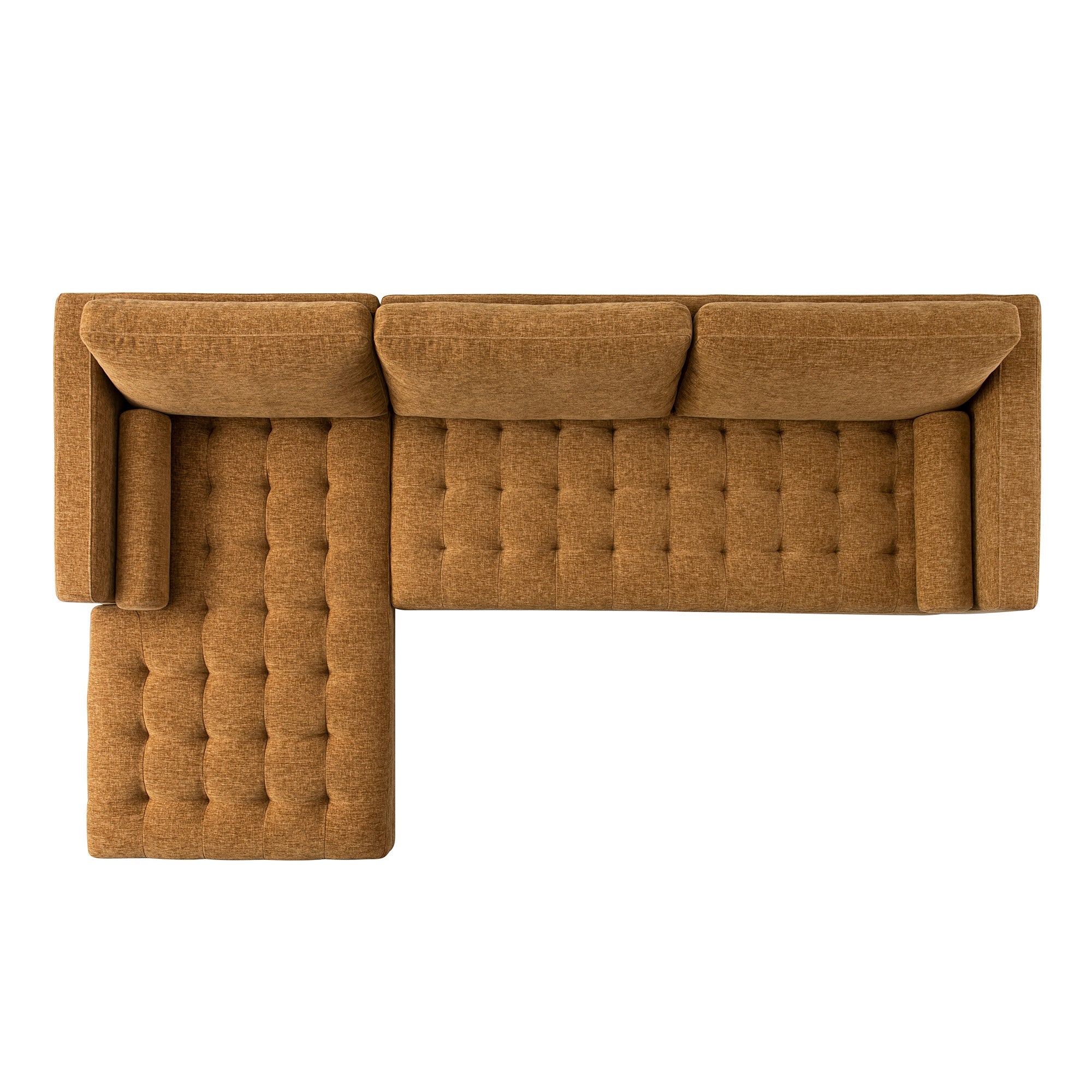 henrietta spiced honey chenille grand 4 seater chaise end sofa, left hand facing henrietta spiced honey chenille grand 4 seater chaise end sofa, left hand facing