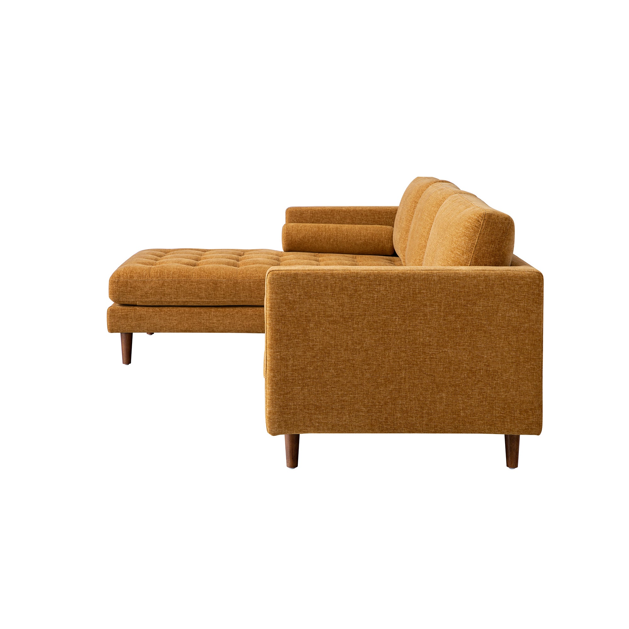 henrietta spiced honey chenille grand 4 seater chaise end sofa, left hand facing henrietta spiced honey chenille grand 4 seater chaise end sofa, left hand facing