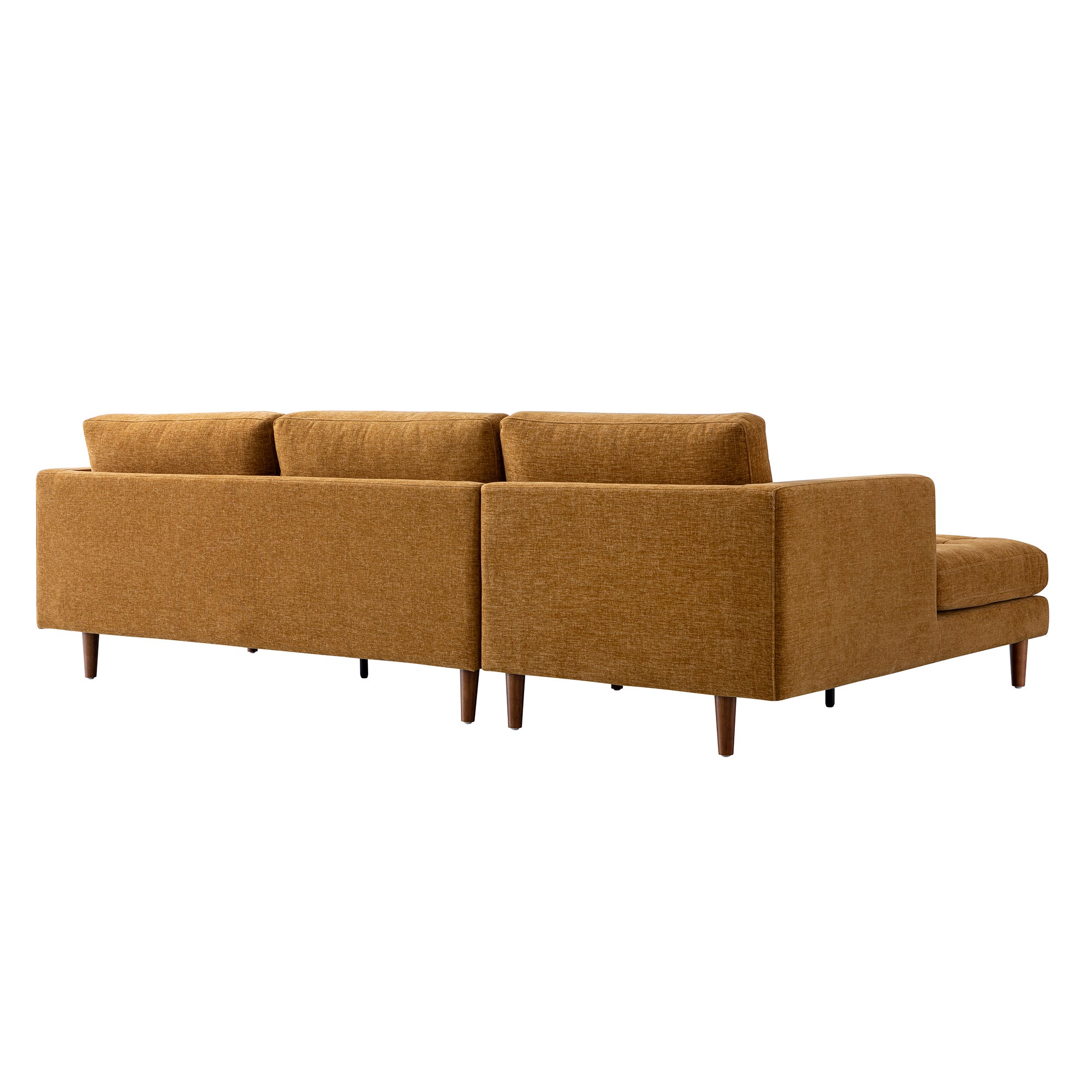 henrietta spiced honey chenille grand 4 seater chaise end sofa, left hand facing henrietta spiced honey chenille grand 4 seater chaise end sofa, left hand facing
