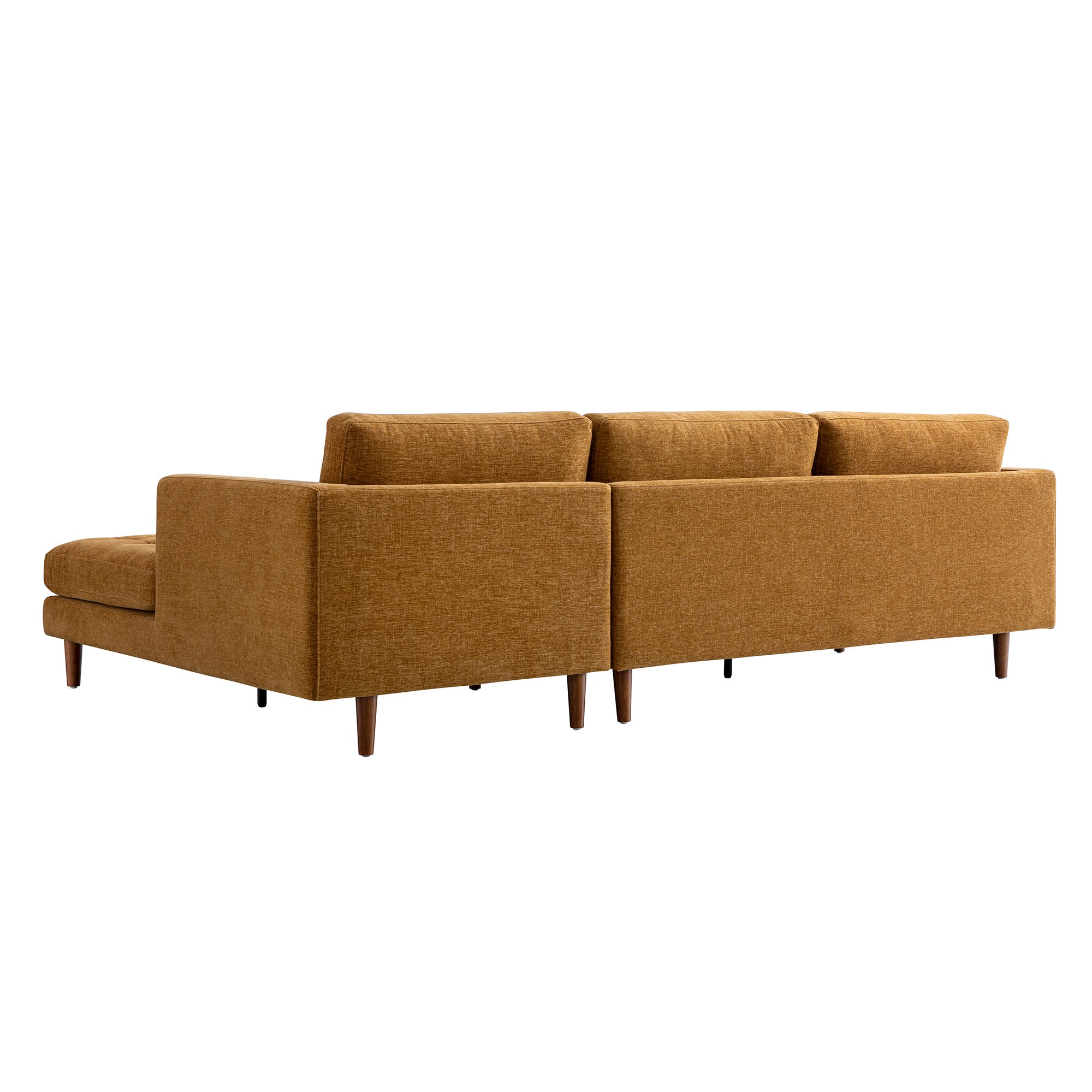 henrietta spiced honey chenille grand 4 seater chaise end sofa, right hand facing henrietta spiced honey chenille grand 4 seater chaise end sofa, right hand facing