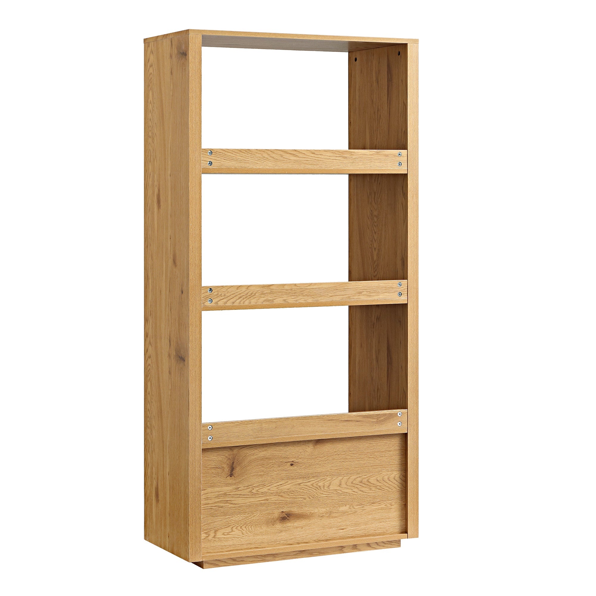 agnes curved edge bookcase, natural agnes curved edge bookcase, natural