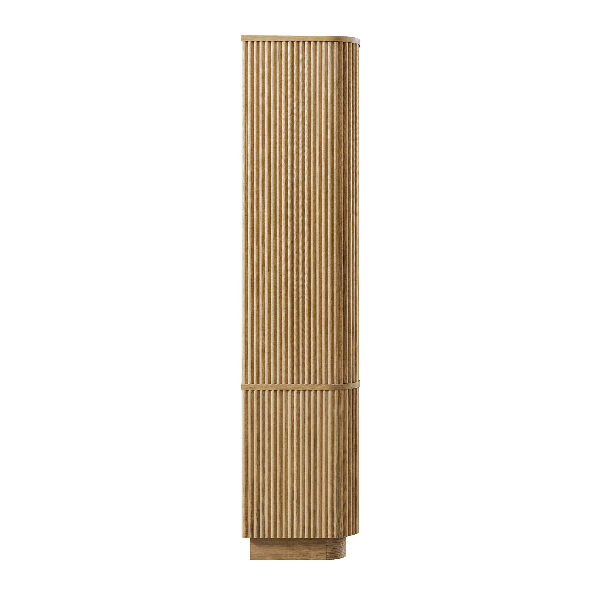maru bookcase with cabinet, oak maru bookcase with cabinet, oak