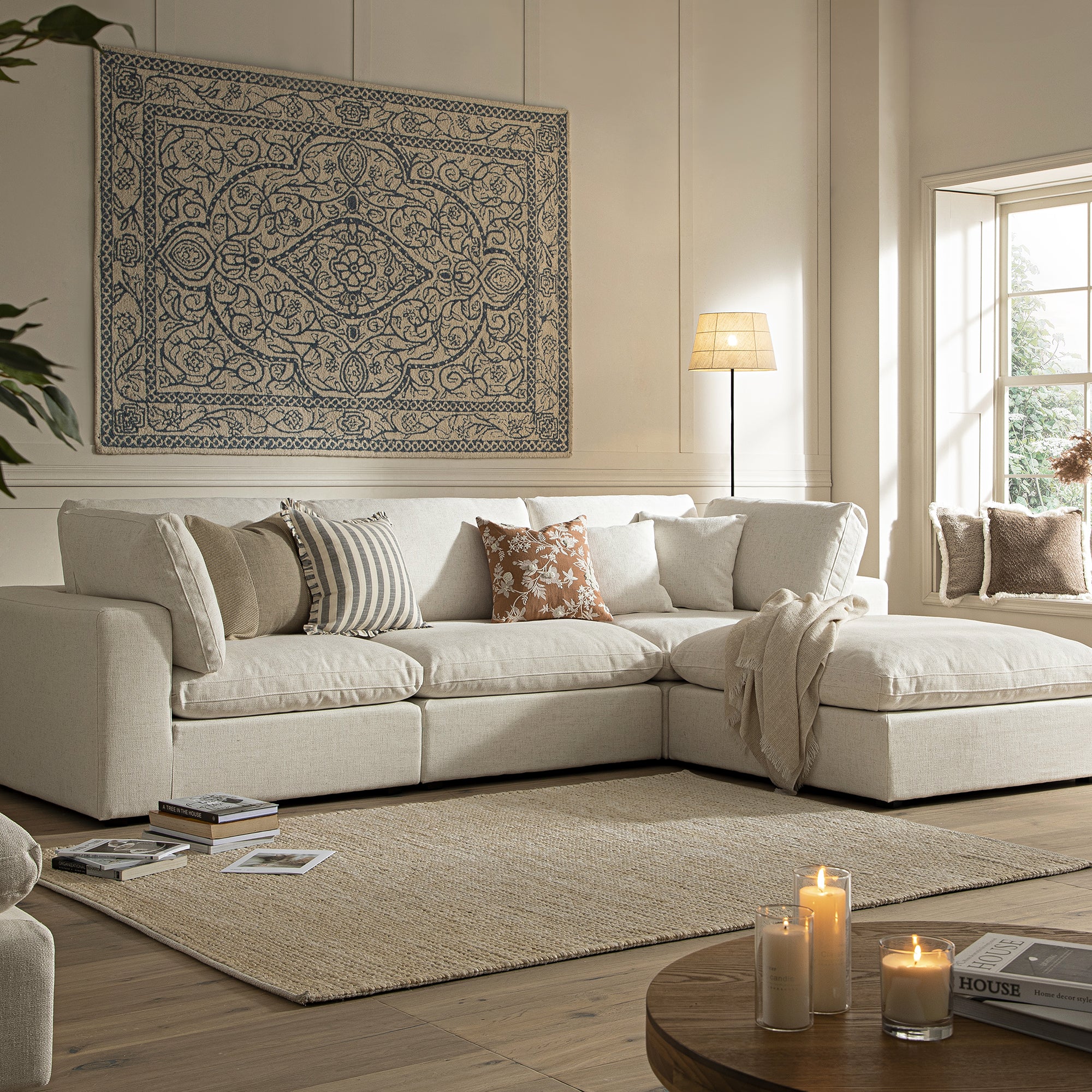 lutyens beige linen blend sectional sofa, 3 piece chaise lutyens beige linen blend sectional sofa, 3 piece chaise