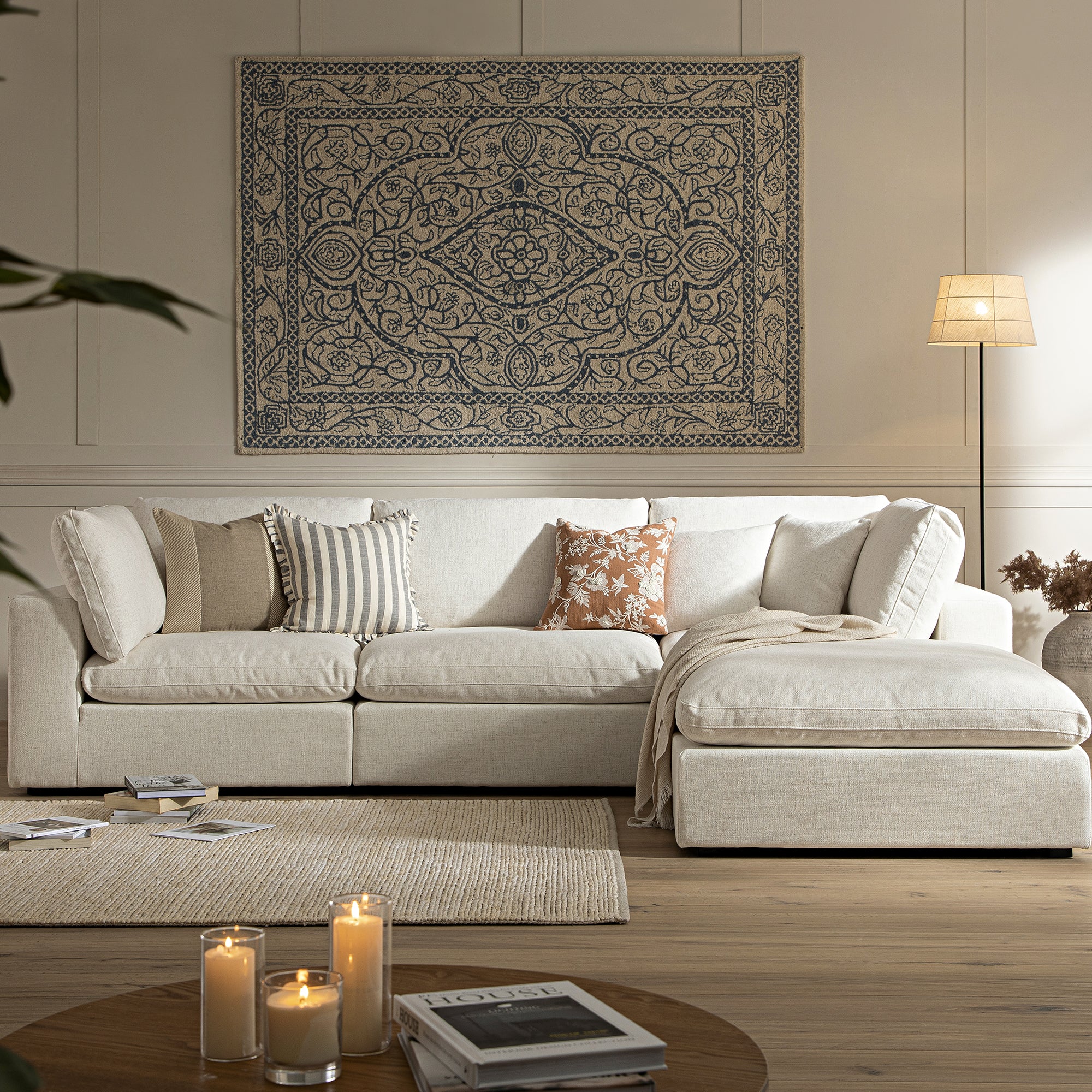lutyens beige linen blend sectional sofa, 3 piece chaise lutyens beige linen blend sectional sofa, 3 piece chaise